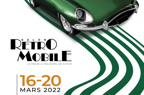 Nouveau report du salon Rétro Mobile du 16 au 20 mars 2022